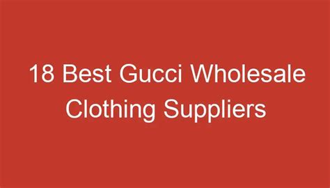 buy gucci wholesale|gucci wholesale distributors.